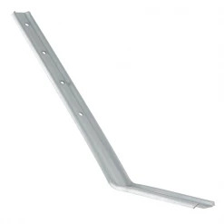 Frenehard Et Michaux Collier De Gouttière Hampe Droite Crochet Bandeau Dos Nervuré Pose Chevron Prégalvanisé 300mm