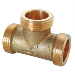 Raccord Laiton Té 90° 20 X 27 - 3/4" M Laiton Jaune Noyon Et Thiebault 500-20