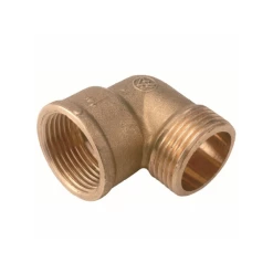 Raccord Laiton Coude 90° 15M X 21F - 1/2" MF Laiton Jaune Noyon Et Thiebault 526-15