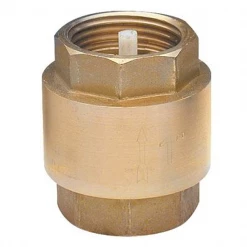 Noyon Et Thiebault Raccord Laiton Clapet Anti-retour Double Femelle Pour Compteur D'eau - 20x27