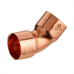 Noyon Et Thiebault Raccord Cuivre Coude à 45° Double Femelle à Souder Tube En Cuivre Diamètre 12 Mm Cuivre