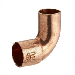 Noyon Et Thiebault Raccord Cuivre Coude à 90° Mâle Femelle à Souder Pour Tube En Cuivre D12 Mm Petit Rayon