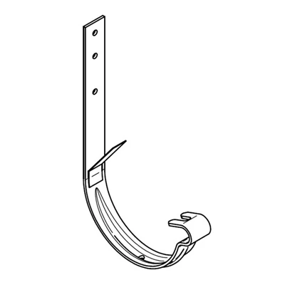Frenehard Et Michaux Collier De Gouttière Crochet Rouen Gouttière Demi-ronde Pose Chevron Développé 25cm Tige 17cm 2 Frenehard Et Michaux Collier De Gouttière Crochet Rouen Gouttière Demi-ronde Pose Chevron Développé 25cm Tige 17cm – Image 2