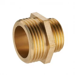 Noyon Et Thiebault Raccord Laiton Mamelon Double Mâle Réduit - M33 X 42 - M26 X 34 - À Visser - Laiton - Noyon & Thiebault