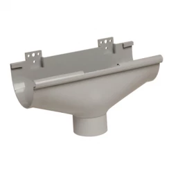 Naissance Pour Gouttière Naissance 1/2 Rond De 25 Diamètre 80 Mm - Couleur Gris NICOLL NAD25S -Cuivre Soldes Boutique nad25