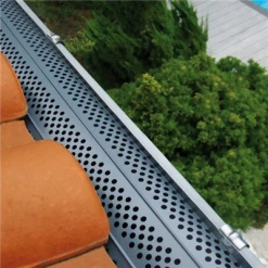 Achard Et Cie Accessoires Pour Toiture Pare Feuille Alu Laqué 25 Cm Zinc Pour Gouttière 1/2 Ronde 1 Mètre -Cuivre Soldes Boutique parefeuille