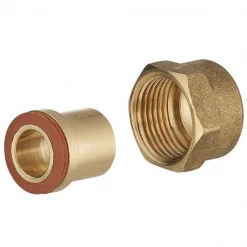 Noyon Et Thiebault Raccordement Gaz Pour Chauffage Et Plomberie Raccord 2 Pièces Pour Compteur Ou Robinet Gaz Butane/propane Ø 14 Mm