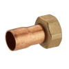 Noyon Et Thiebault Raccord Cuivre Raccord Fer - Cuivre Droit écrou Prisonnier Diamètre22 Mm - F20 X 27 Mm