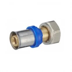 Noyon Et Thiebault Raccords Pour Multicouche Raccord Sertir Droit Multi Profils écrou Libre Noyon Femelle 3/4"20 Mm