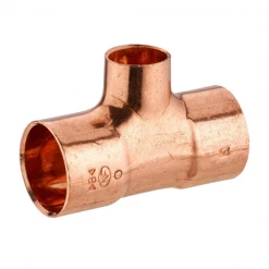 Noyon Et Thiebault Raccord Cuivre Raccord Té Femelle Réduit 90° Tube En Cuivre D14 X 12 X 14 Mm À Souder