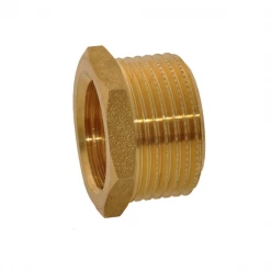 Mamelon Et Réduction Laiton Raccord Réduction Tête Hexagonale Mâle 20x27 Femelle 15x21 Fitt Laiton