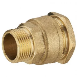 Noyon Et Thiebault Raccord Laiton Pour Tube Polyéthylène Raccord Mâle Droit Pour Tuyau Polyéthylène -M20/27 - D25 Mm Laiton