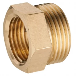 Noyon Et Thiebault Mamelon Et Réduction Laiton Mamelon Réduit Mâle Femelle à Butée Intérieure - Mâle 3/4" (20x27) - Femelle 1/2" (15x21) - Laiton Noyon-et-Thiebault 168-2015L1