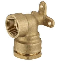 Noyon Et Thiebault Raccord Laiton Pour Tube Polyéthylène Coude Applique Laiton Sortie Femelle Pour Tuyau Polyéthylène - Diamètre 25 Mm - 1/2" (15x21) Noyon-et-Thiebault 1735-2515L1