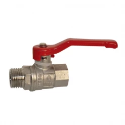 Fitt Vanne En Laiton Vanne Boisseau Sphérique Laiton Mâle Femelle 1/4 Tour 15x21mm Manette