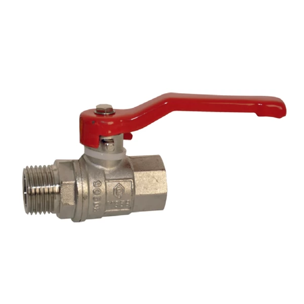 Fitt Vanne En Laiton Vanne Boisseau Sphérique Laiton Mâle Femelle 1/4 Tour 15x21mm Manette 1 Fitt Vanne En Laiton Vanne Boisseau Sphérique Laiton Mâle Femelle 1/4 Tour 15x21mm Manette