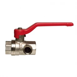 Fitt Vanne En Laiton Vanne Boisseau Double Femelle Laiton Sphérique Purge 20x27 Mm Manette