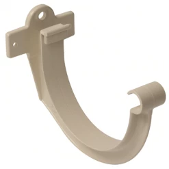 Collier De Gouttière Crochet Bandeau Gouttière 1/2 Ronde Développé 25 Sable NICOLL GB25PS