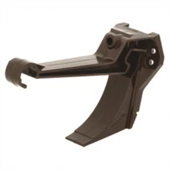 Accessoires Gouttières Crochet Invisible Nicoll Pour Gouttière Demi-ronde - Développé De 25 - À Visser - Techtan - Marron